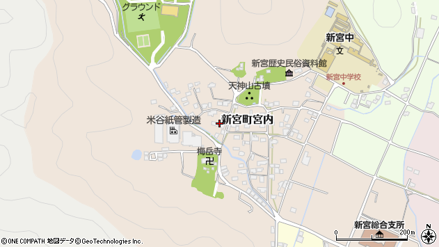 〒679-4311 兵庫県たつの市新宮町宮内の地図