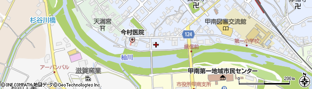 滋賀県甲賀市甲南町深川2094周辺の地図