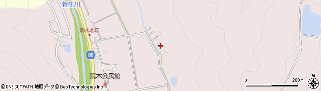 兵庫県姫路市夢前町菅生澗1600周辺の地図