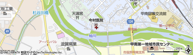 滋賀県甲賀市甲南町深川2197周辺の地図