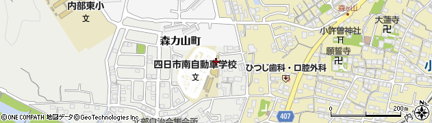 株式会社四日市南自動車学校周辺の地図