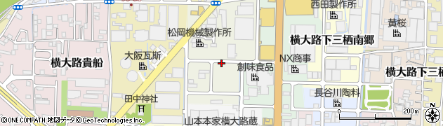 京都府京都市伏見区横大路朱雀周辺の地図