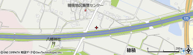 兵庫県加東市穂積382周辺の地図
