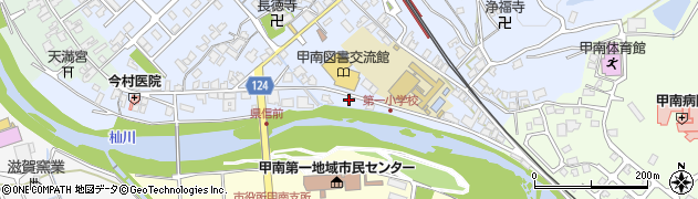 滋賀県甲賀市甲南町深川1840周辺の地図