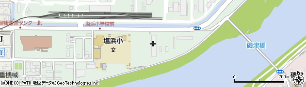 ニチアス株式会社　昭石現場事務所周辺の地図