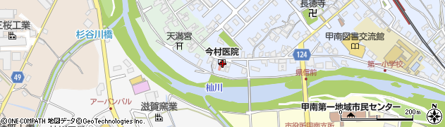 滋賀県甲賀市甲南町深川2201周辺の地図