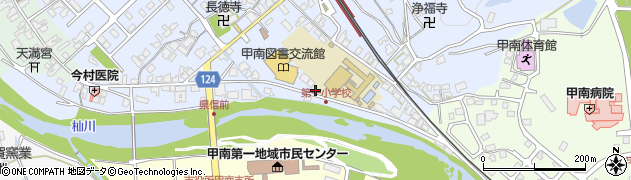 滋賀県甲賀市甲南町深川1800周辺の地図