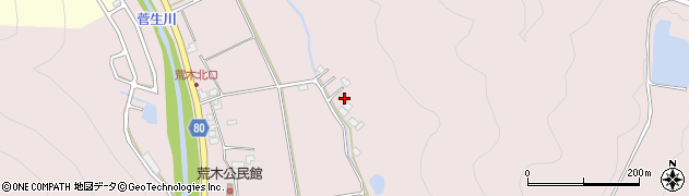 兵庫県姫路市夢前町菅生澗1597周辺の地図