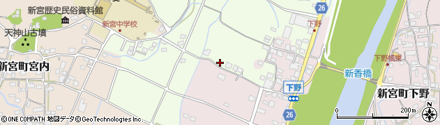 兵庫県たつの市新宮町吉島421周辺の地図