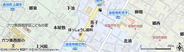 歌志軒 岡崎 法性寺店周辺の地図
