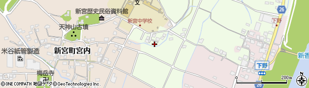 兵庫県たつの市新宮町吉島316周辺の地図