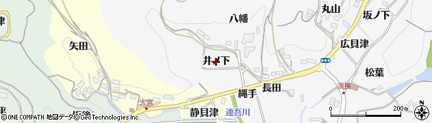 愛知県新城市須長井ノ下周辺の地図