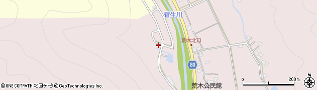 兵庫県姫路市夢前町菅生澗1489-24周辺の地図
