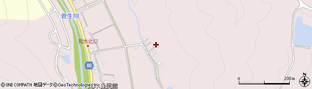 兵庫県姫路市夢前町菅生澗1595周辺の地図