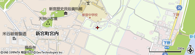 兵庫県たつの市新宮町吉島321周辺の地図