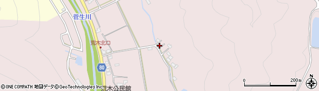 兵庫県姫路市夢前町菅生澗1580-4周辺の地図