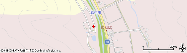 兵庫県姫路市夢前町菅生澗1489-57周辺の地図