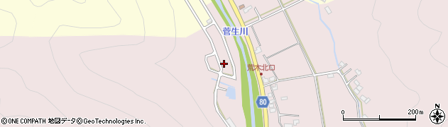 兵庫県姫路市夢前町菅生澗1489-46周辺の地図