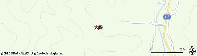 兵庫県姫路市林田町大堤周辺の地図