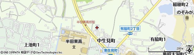衣浦農園周辺の地図