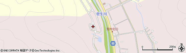 兵庫県姫路市夢前町菅生澗1489-93周辺の地図
