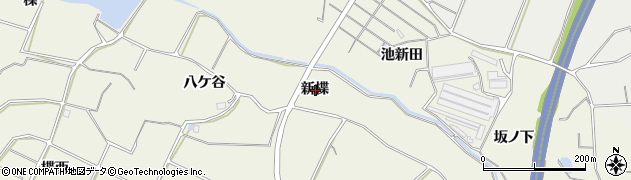 愛知県知多郡阿久比町矢高新楪周辺の地図
