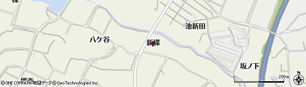 愛知県阿久比町（知多郡）矢高（新楪）周辺の地図