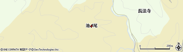 京都府長岡京市奥海印寺（池ノ尾）周辺の地図