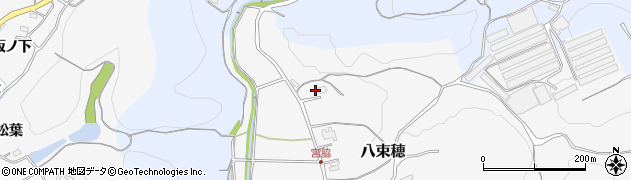 愛知県新城市八束穂802周辺の地図