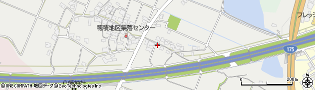 兵庫県加東市穂積678周辺の地図