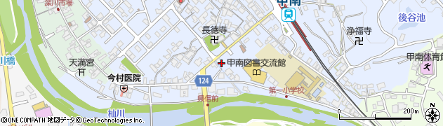 滋賀県甲賀市甲南町深川1883周辺の地図