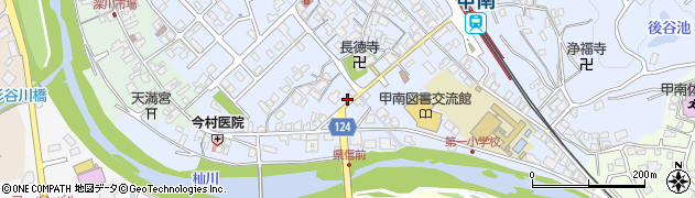 滋賀県甲賀市甲南町深川2000周辺の地図
