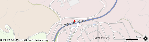 静岡県伊豆市冷川277周辺の地図