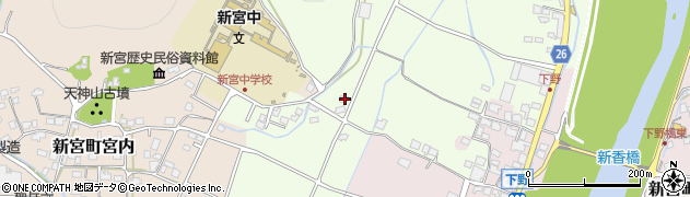 兵庫県たつの市新宮町吉島371周辺の地図