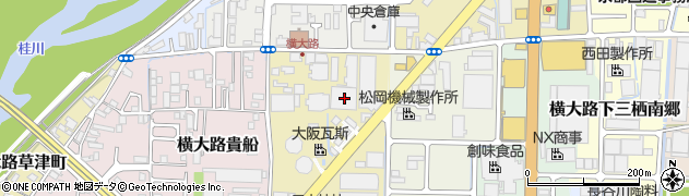 京都府京都市伏見区横大路天王後11周辺の地図