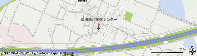 兵庫県加東市穂積390周辺の地図