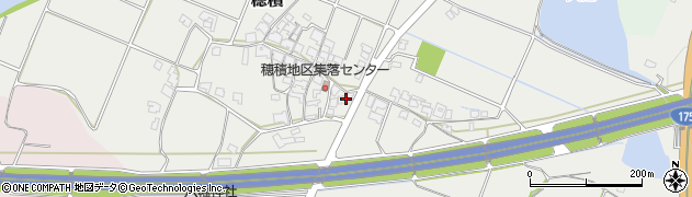 兵庫県加東市穂積385周辺の地図