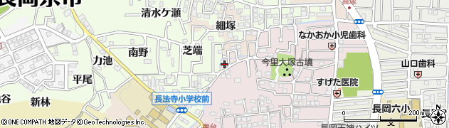 京都府長岡京市今里大塚周辺の地図