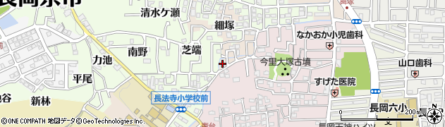 京都府長岡京市今里（大塚）周辺の地図