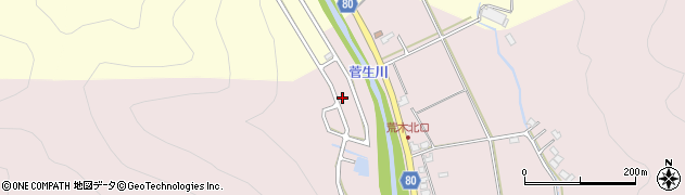 兵庫県姫路市夢前町菅生澗1489周辺の地図
