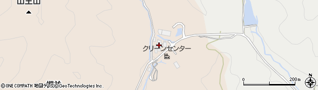 猪名川町役場　クリーンセンター周辺の地図