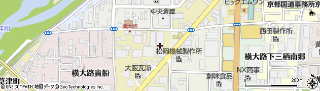 株式会社西原商会　関西京都支店周辺の地図