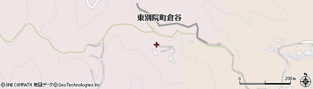 京都府亀岡市東別院町倉谷（上疆地）周辺の地図