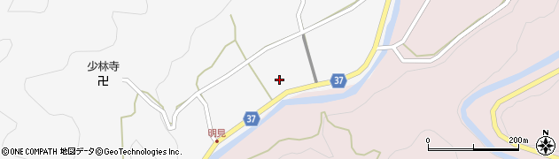 愛知県岡崎市明見町（田代）周辺の地図