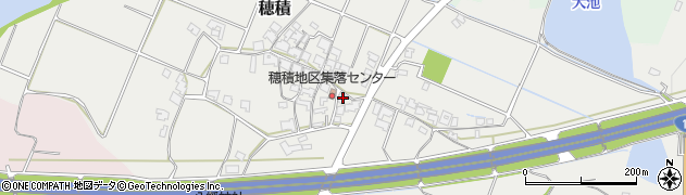 兵庫県加東市穂積387周辺の地図