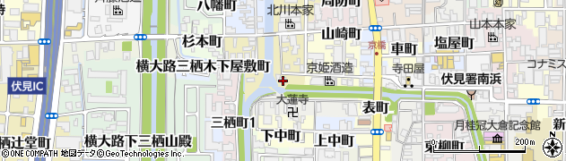 京都府京都市伏見区村上町410周辺の地図