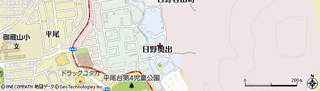京都府京都市伏見区日野奥出11周辺の地図