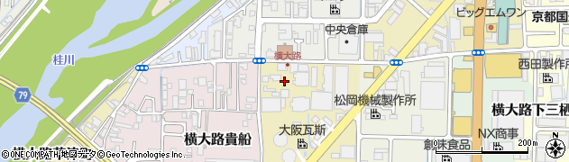 京都府京都市伏見区横大路天王後4周辺の地図