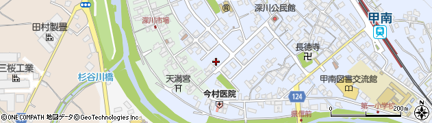 滋賀県甲賀市甲南町深川2800周辺の地図