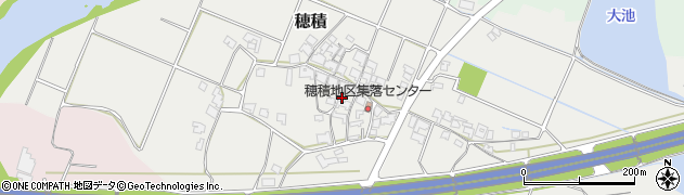 兵庫県加東市穂積401周辺の地図